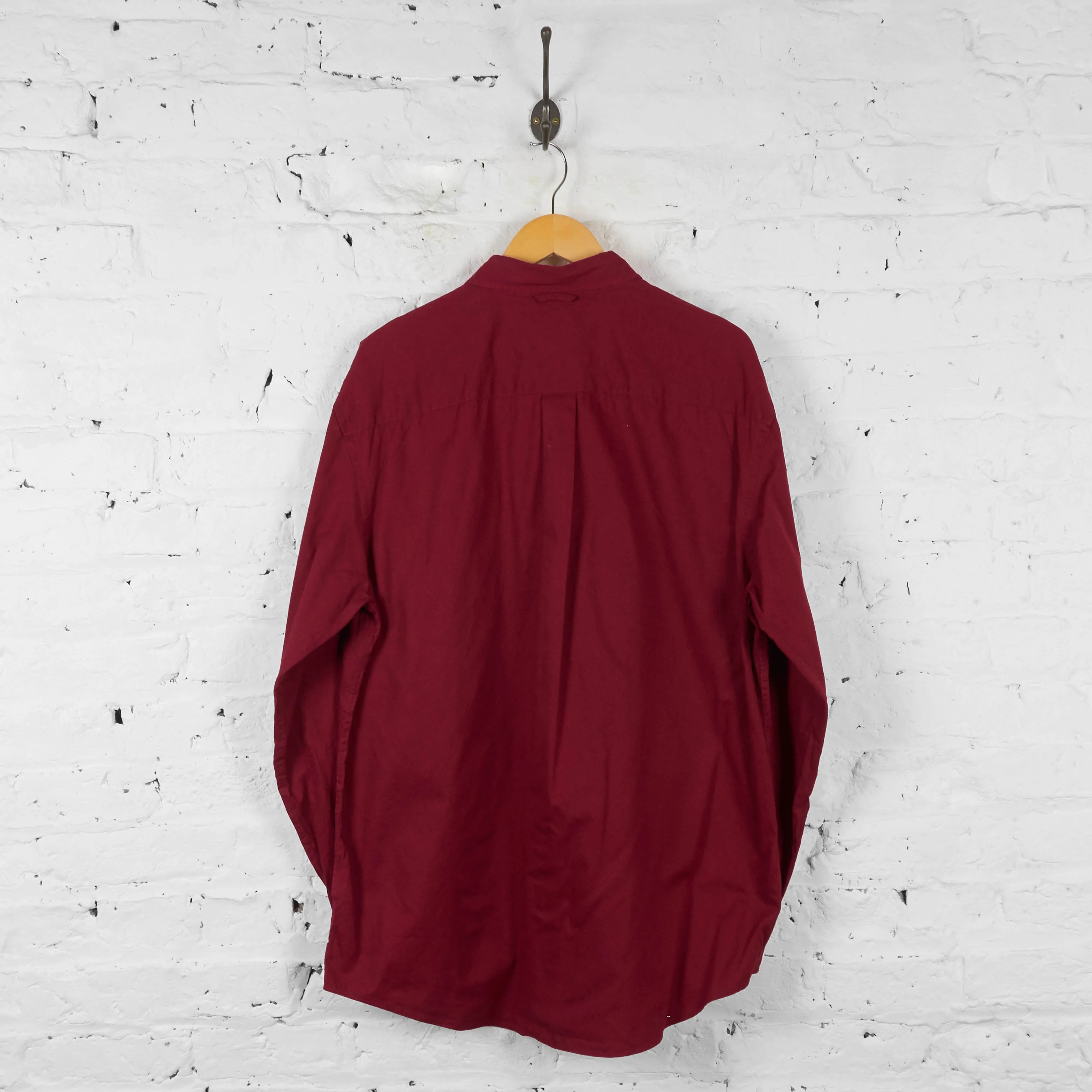 Vintage Tommy Hilfiger Shirt - Red - XL
