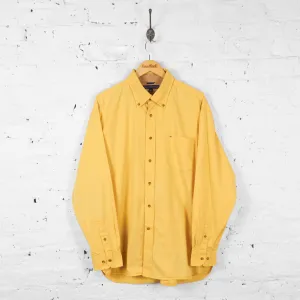 Vintage Tommy Hilfiger Shirt - Yellow - XL