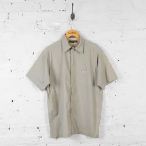 Vintage Tommy Hilfiger Short Sleeve Shirt - Beige - L