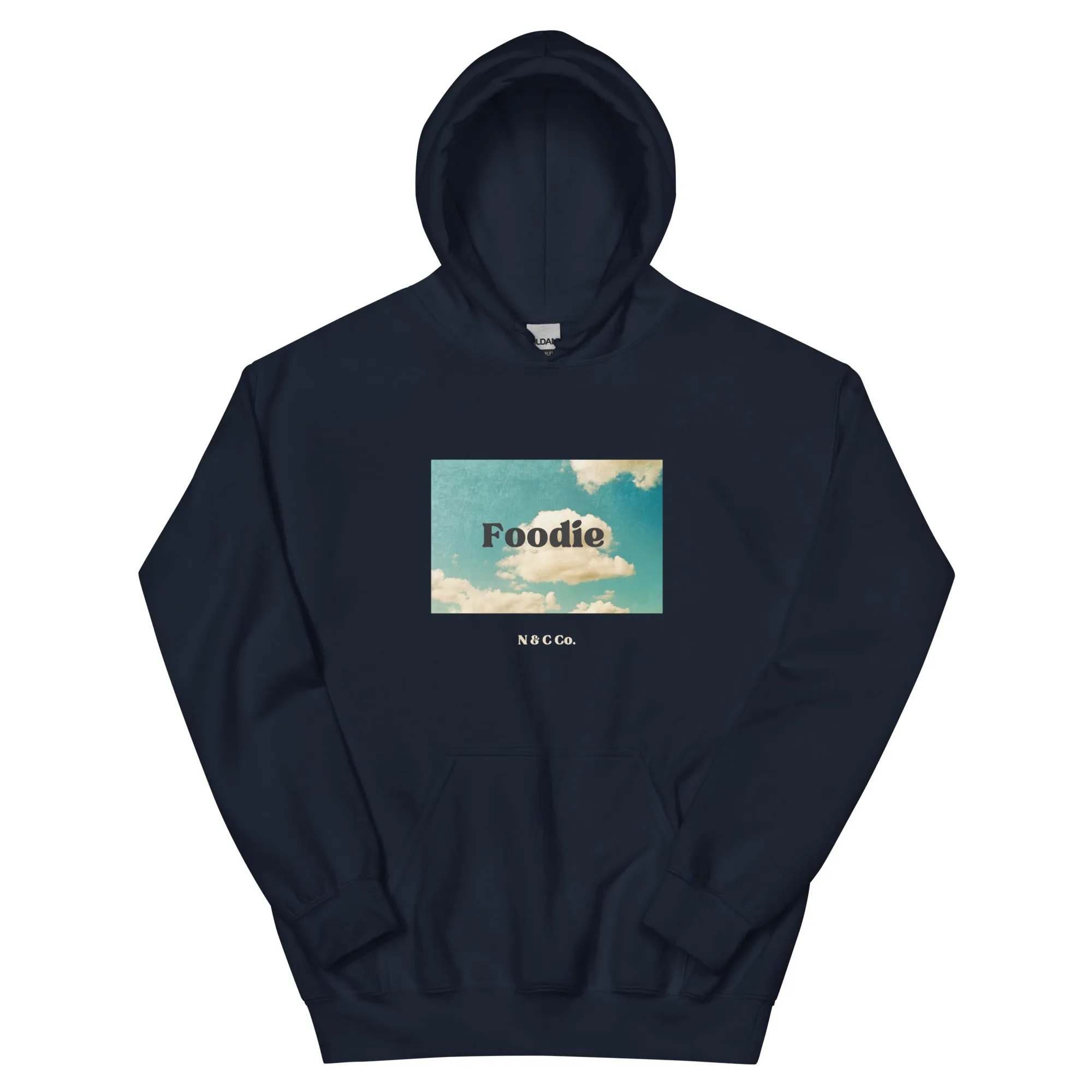 Vintage Unisex Foodie in the Clouds Hoodie