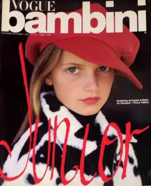Vintage VOGUE BAMBINI Kids Children Enfant Fashion ITALIA Magazine November 1992