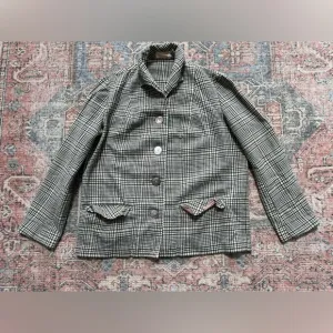 Vintage Women's 1950s Pendleton 49er Jacket Multicolor Wool Button Pocket