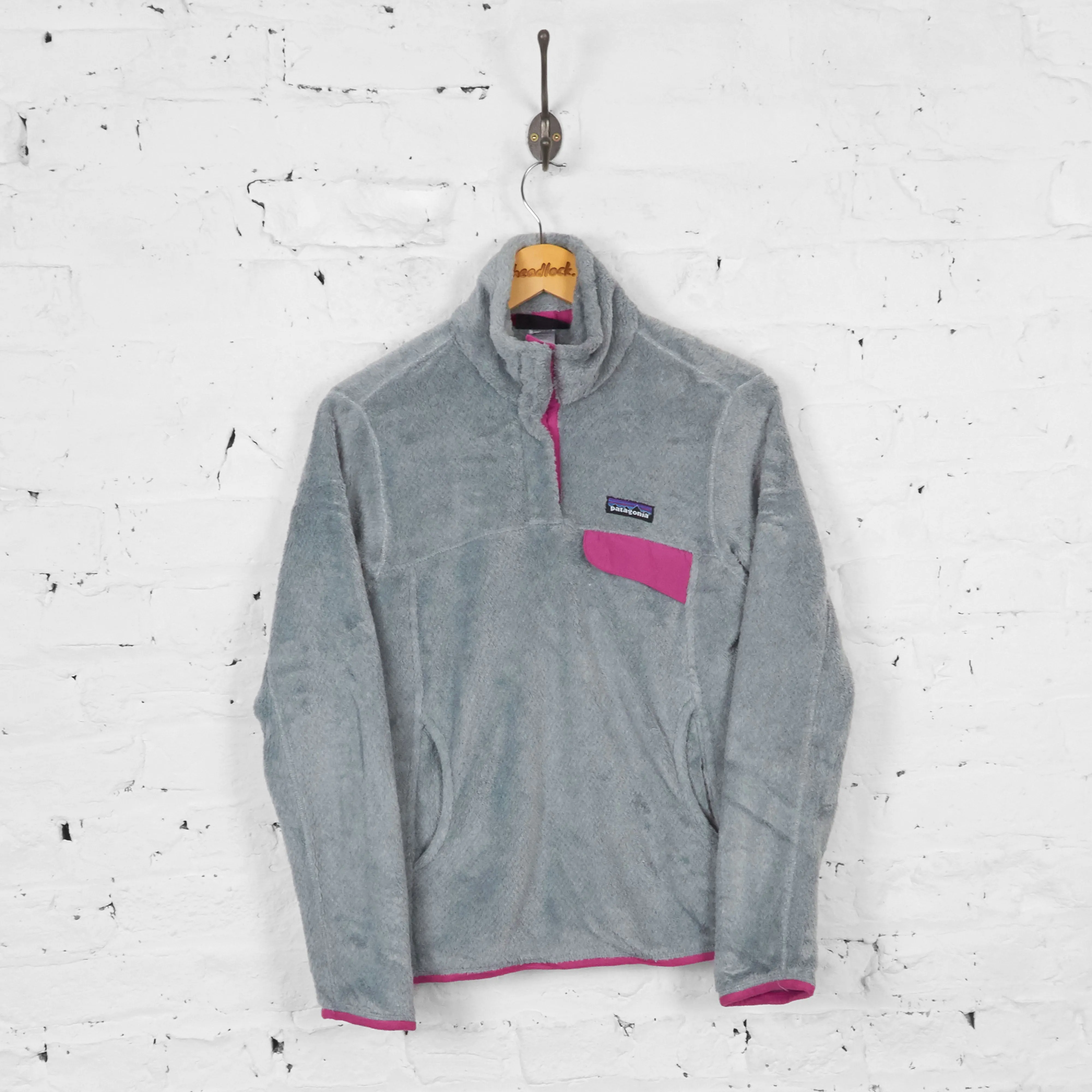 Vintage Women's Patagonia Fleece - Grey - S