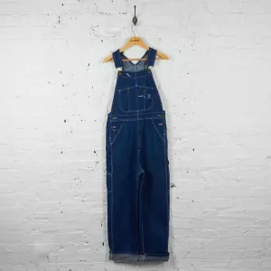 Vintage Workwear Dungarees - Blue - M