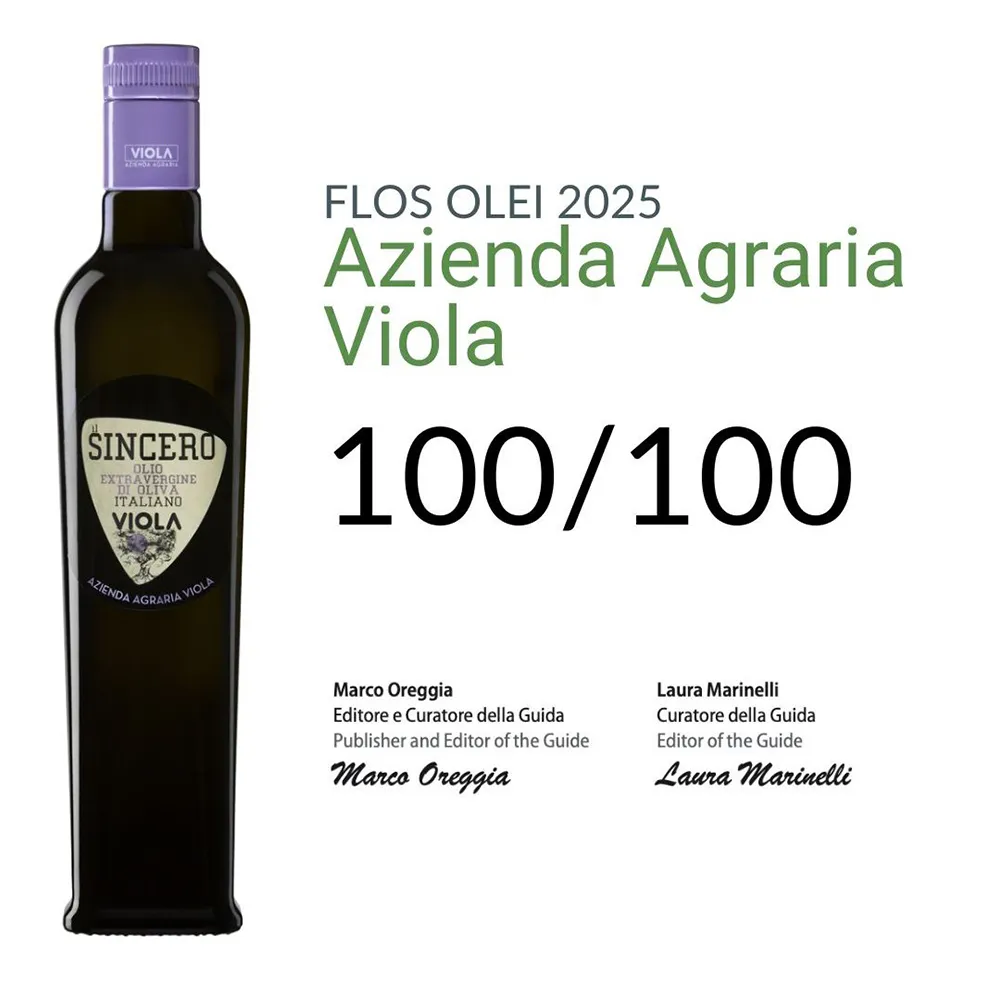 Viola Inprivio Extra Virgin Olive Oil (500ml) - 100% Frantoio