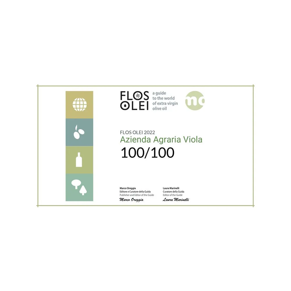 Viola Tradizione Extra Virgin Olive Oil (500ml) - Moraiolo, Frantoio & Leccino Blend