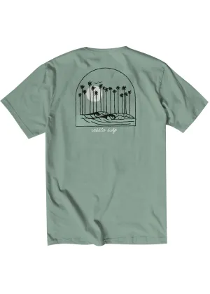 Vissla Out Front Organic PKT Tee - Jade