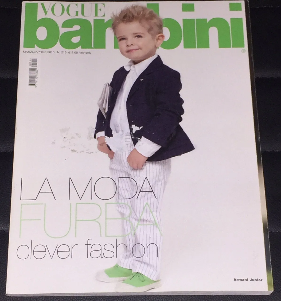 VOGUE BAMBINI Kids Children Enfant Fashion ITALIA Magazine March 2010