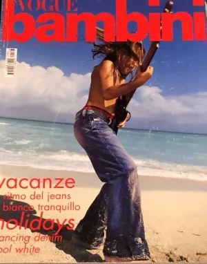 VOGUE BAMBINI Kids Children Enfant Fashion ITALIA Magazine May 2002