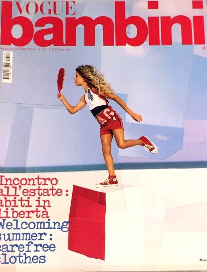 VOGUE BAMBINI Kids Children Enfant Fashion ITALIA Magazine May 2004