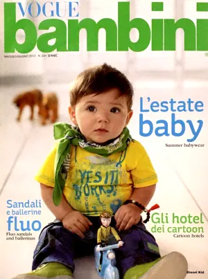 VOGUE BAMBINI Kids Children Enfant Fashion ITALIA Magazine May 2013