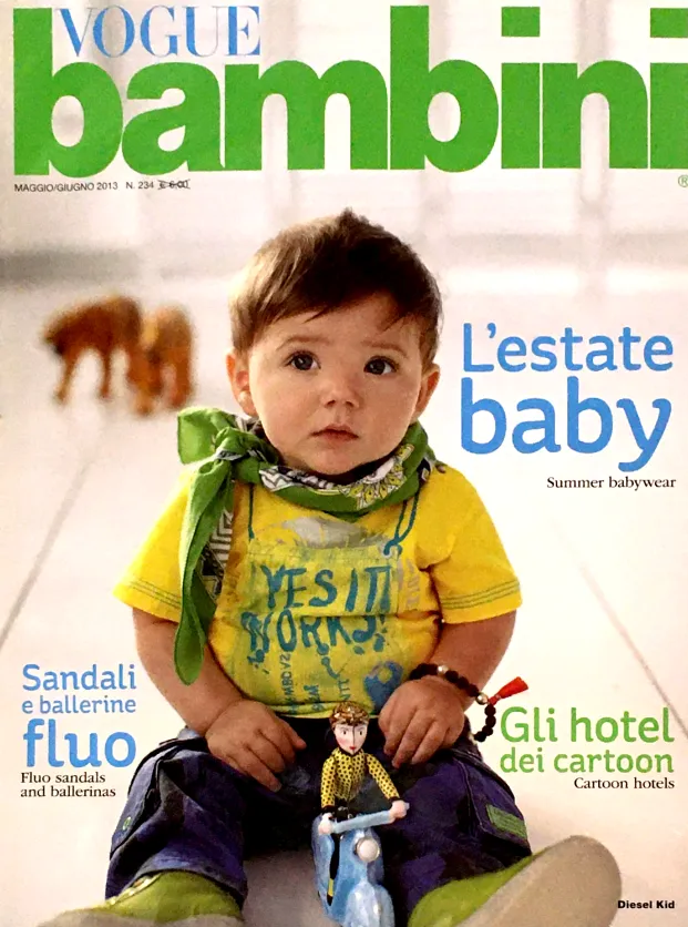 VOGUE BAMBINI Kids Children Enfant Fashion ITALIA Magazine May 2013