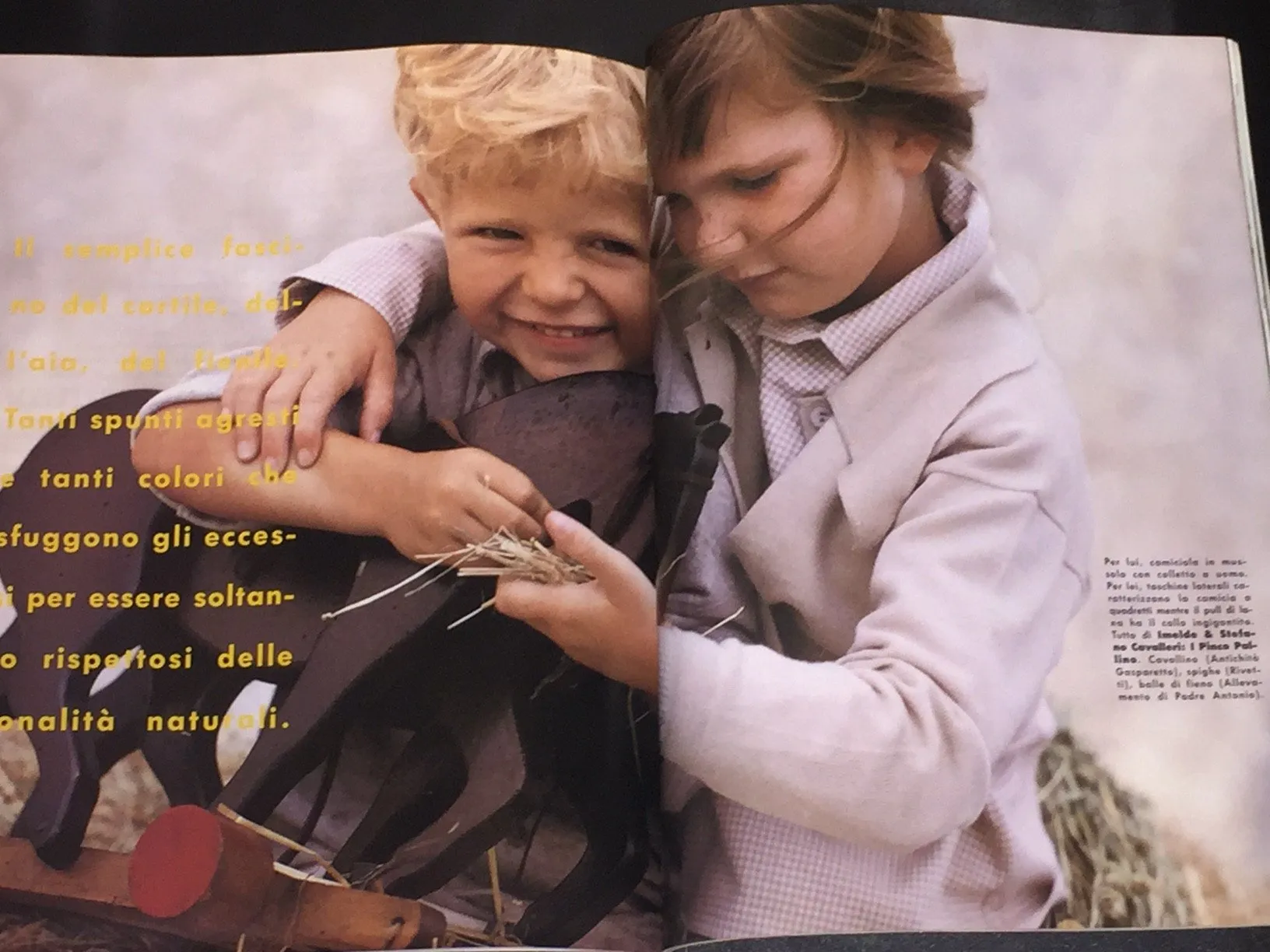 VOGUE BAMBINI Kids Children Enfant Fashion ITALIA Magazine November 1990