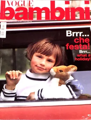 VOGUE BAMBINI Kids Children Enfant Fashion ITALIA Magazine November 2005