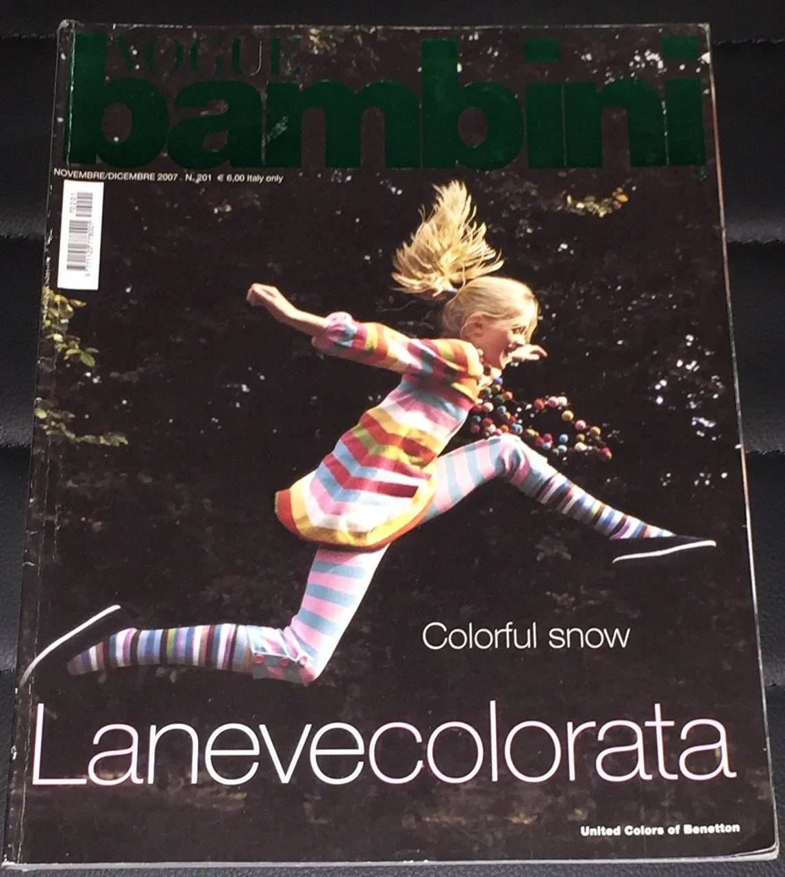 VOGUE BAMBINI Kids Children Enfant Fashion ITALIA Magazine November 2007