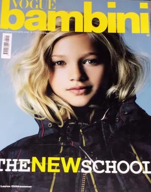 VOGUE BAMBINI Kids Children Enfant Fashion ITALIA Magazine September 2009