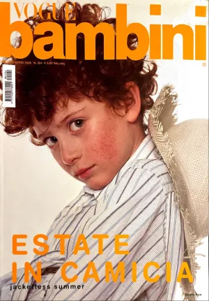 VOGUE BAMBINI Magazine Italia May 2008 Kids Children Enfant Swimsuit Fashion