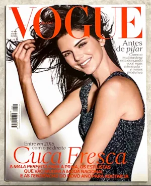 VOGUE Brazil Magazine January 2016 KENDALL JENNER Antonina Petkovic DANIELA WITT
