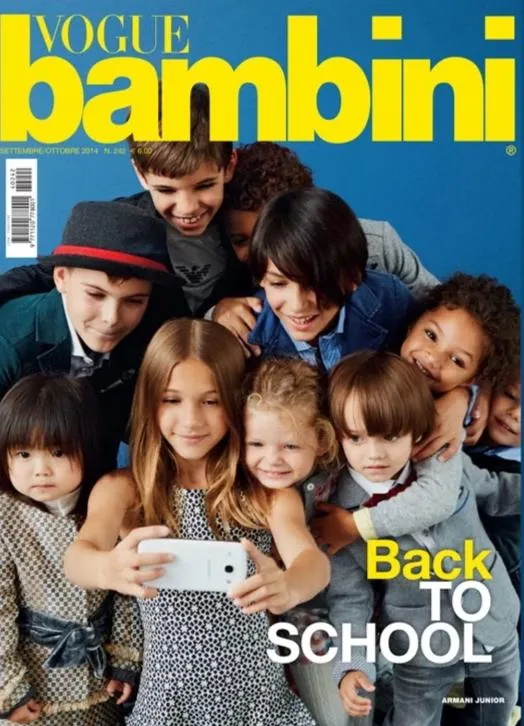 VOGUE Italia BAMBINI Kids Children Enfant Fashion Magazine September 2014