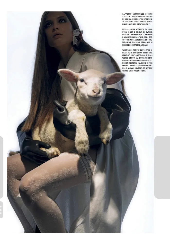VOGUE Italia Magazine January 2021 ANDRES SERRANO The Animal Issue ZUCKERMAN 4 of 7 SEALED