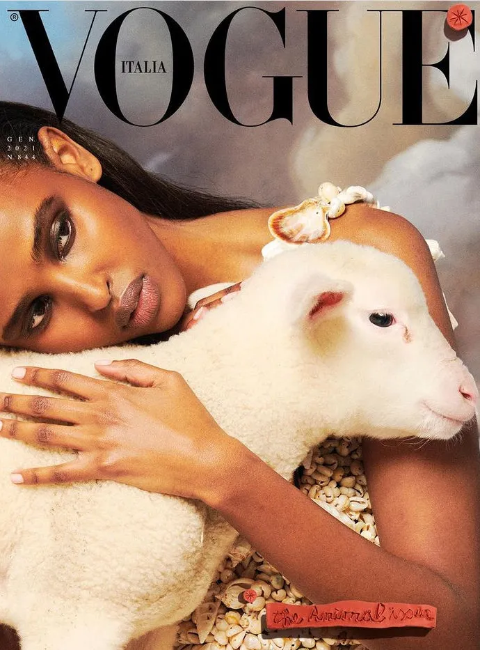 VOGUE Italia Magazine January 2021 IFRAH QAASIM by HEJI SHIN The Animal Issue ANJA RUBIK 7 of 7 SEALED