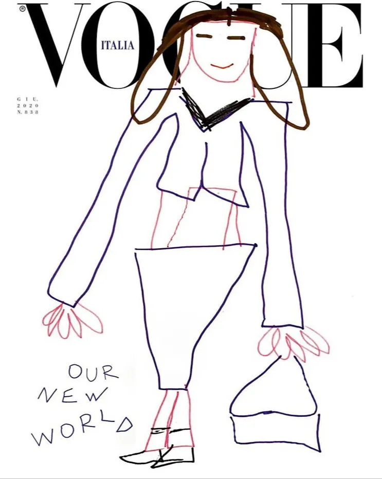 VOGUE Italia Magazine June 2020 8 Covers Bundle the CHILDREN issue #OurNewWorld