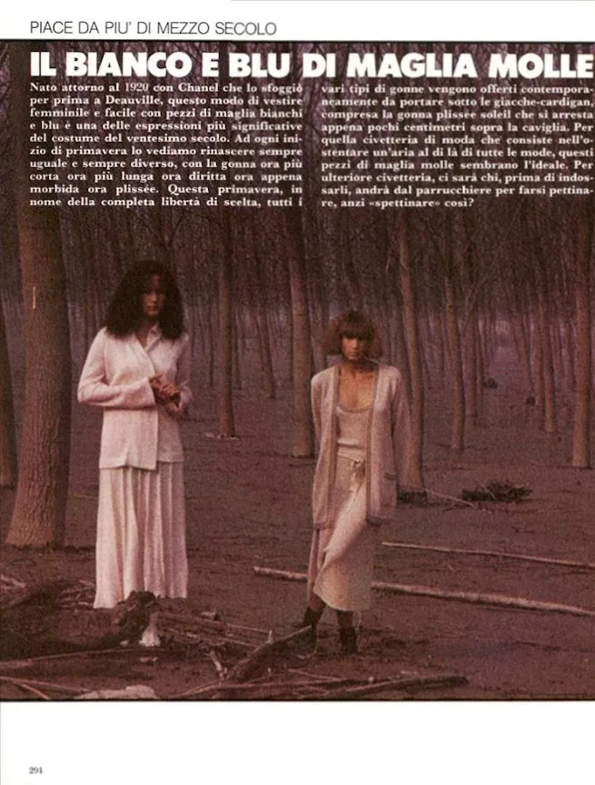 VOGUE Italia Magazine March 1977 POLLY ELTES Eva Malstrom ISABELLE WEINGARTEN