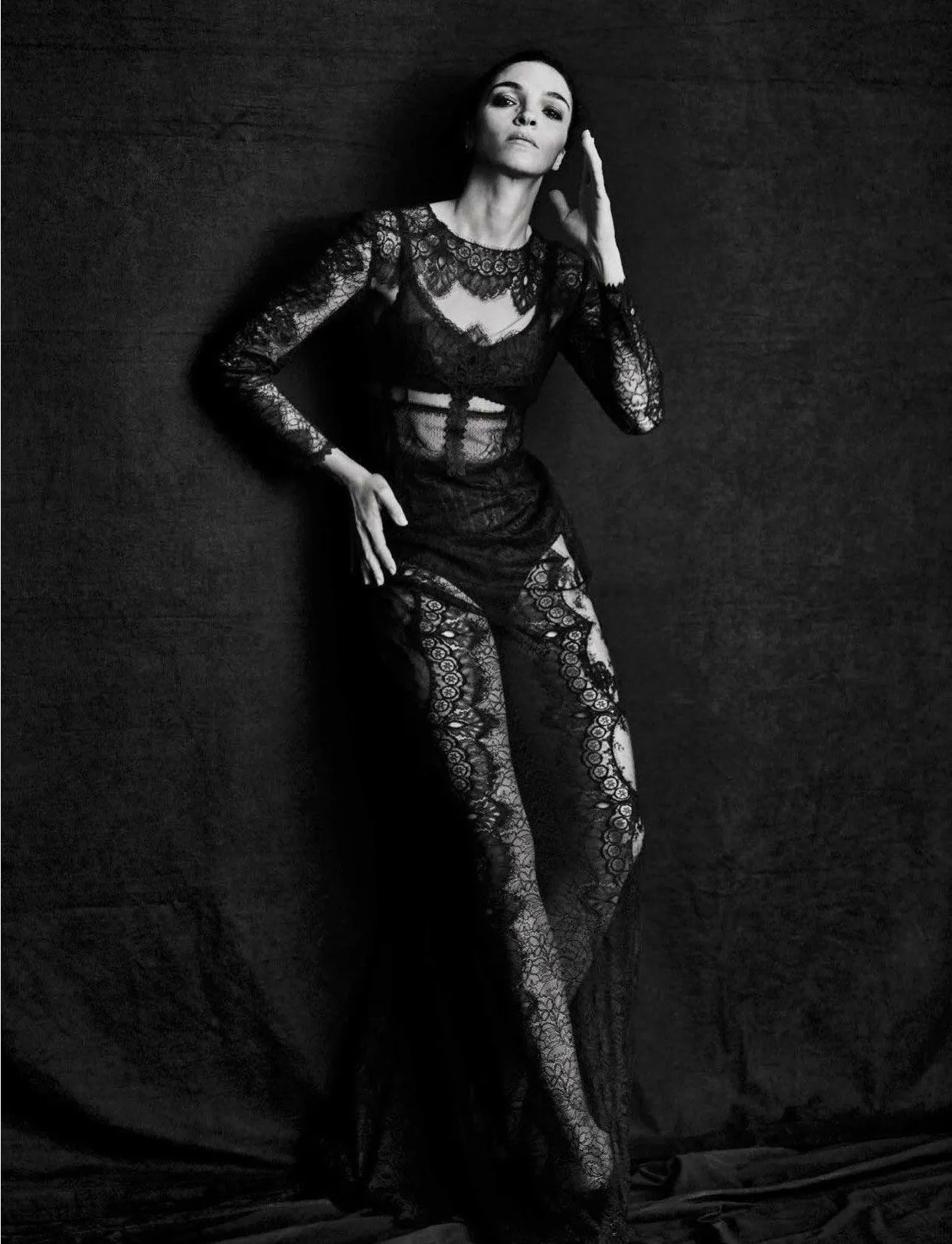 VOGUE Italia Magazine March 2017 ALTA MODA Mariacarla Boscono ANNA CLEVELAND Lily Rose