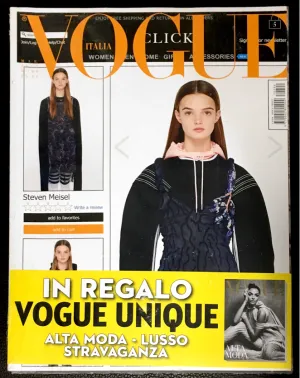 VOGUE Italia Magazine March 2017 LULU Bianca Balti VAN SEENUS Lily Rose Depp SEALED