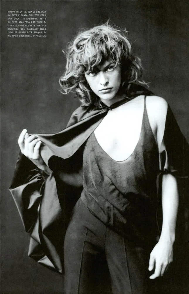VOGUE Italia Magazine October 2002 LIYA KEBEDE Yasmin Le Bon LAETITIA CASTA Tatjana Patitz