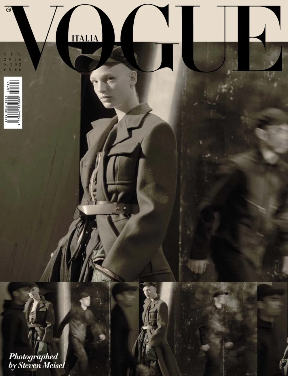 VOGUE Italia Magazine September 2016 FREDERIKKE SOFIE Karen Elson BELLA HADID Rita Ora