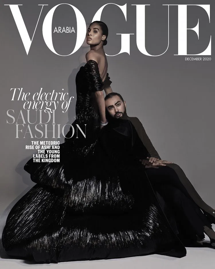 VOGUE Magazine ARABIA December 2020 CINDY BRUNA by TOM MUNRO Brand New