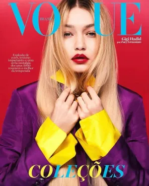 VOGUE Magazine Brazil March 2022 GIGI HADID Carolina Thaler YNGRID FERREIRA