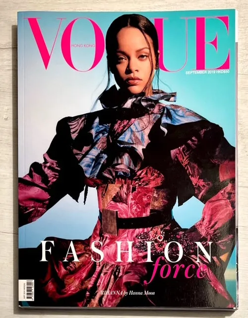 VOGUE Magazine HONG KONG September 2019 RIHANNA by HANNA MOON