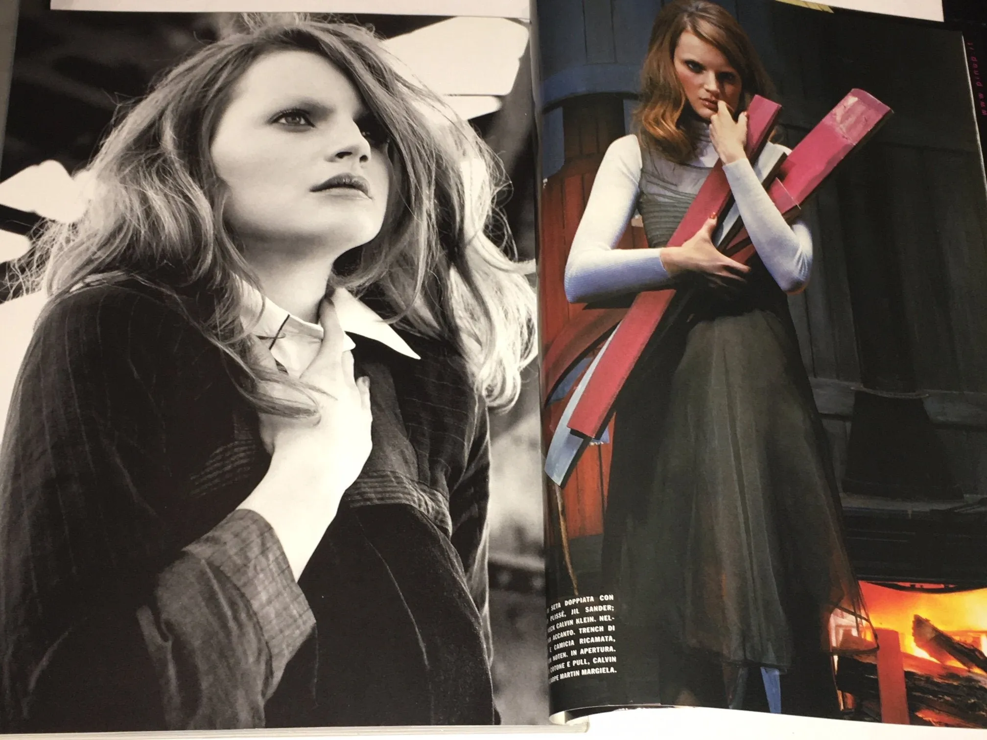 VOGUE Magazine Italia 2005 GEMMA WARD Bianca Balti VLADA ROSLYAKOVA Guinevere Van Seenus EXC