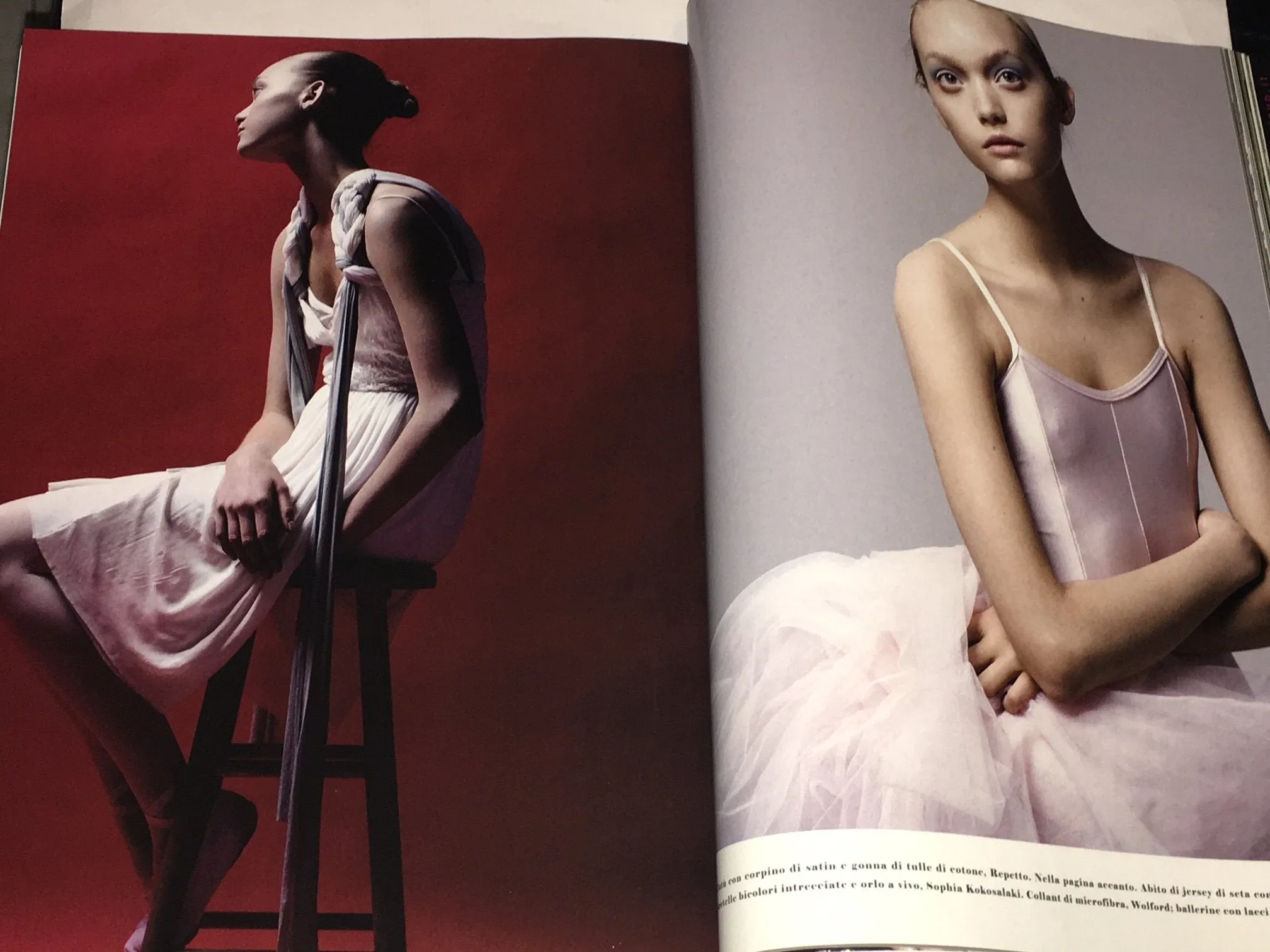 VOGUE Magazine Italia 2005 GEMMA WARD Bianca Balti VLADA ROSLYAKOVA Guinevere Van Seenus EXC