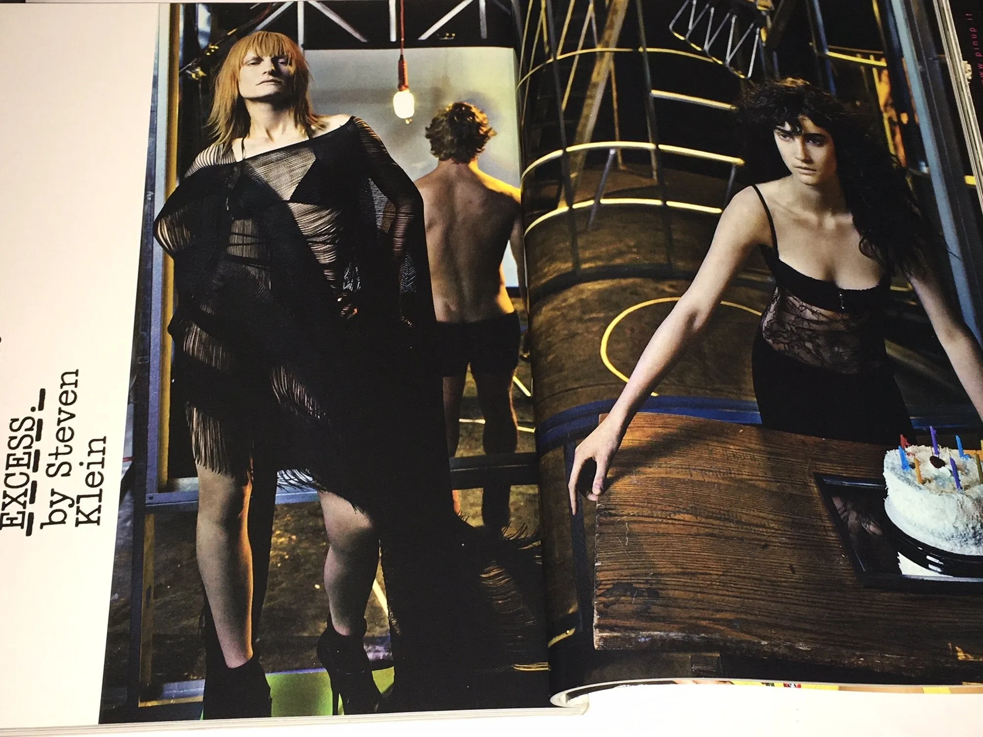 VOGUE Magazine Italia 2005 GEMMA WARD Bianca Balti VLADA ROSLYAKOVA Guinevere Van Seenus