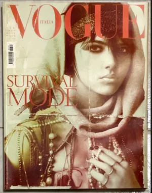 VOGUE Magazine Italia April 2009 ELIZA CUMMINGS Tyson Ballou SEALED   Casa Vogue