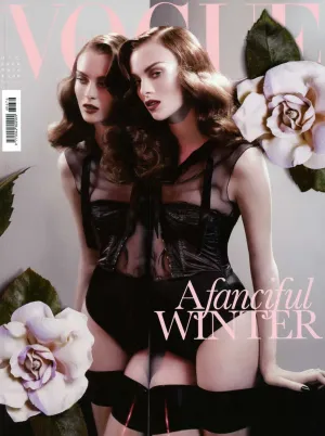 VOGUE Magazine Italia December 2006 KAREN ELSON Doutzen Kroes GABRIELLA WILDE
