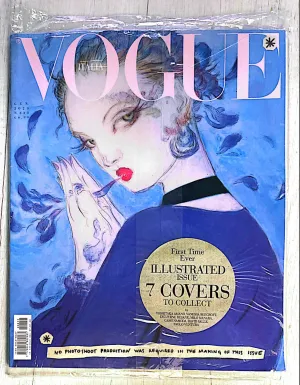 Vogue Magazine Italia January 2020 Yoshitaka Amano featuring Lindsey Wixon SEALED NEW