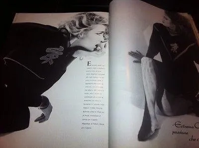 VOGUE Magazine Italia November 1981 NANCY DEWEIR Joan Severance ANDIE MACDOWELL Bruce Weber