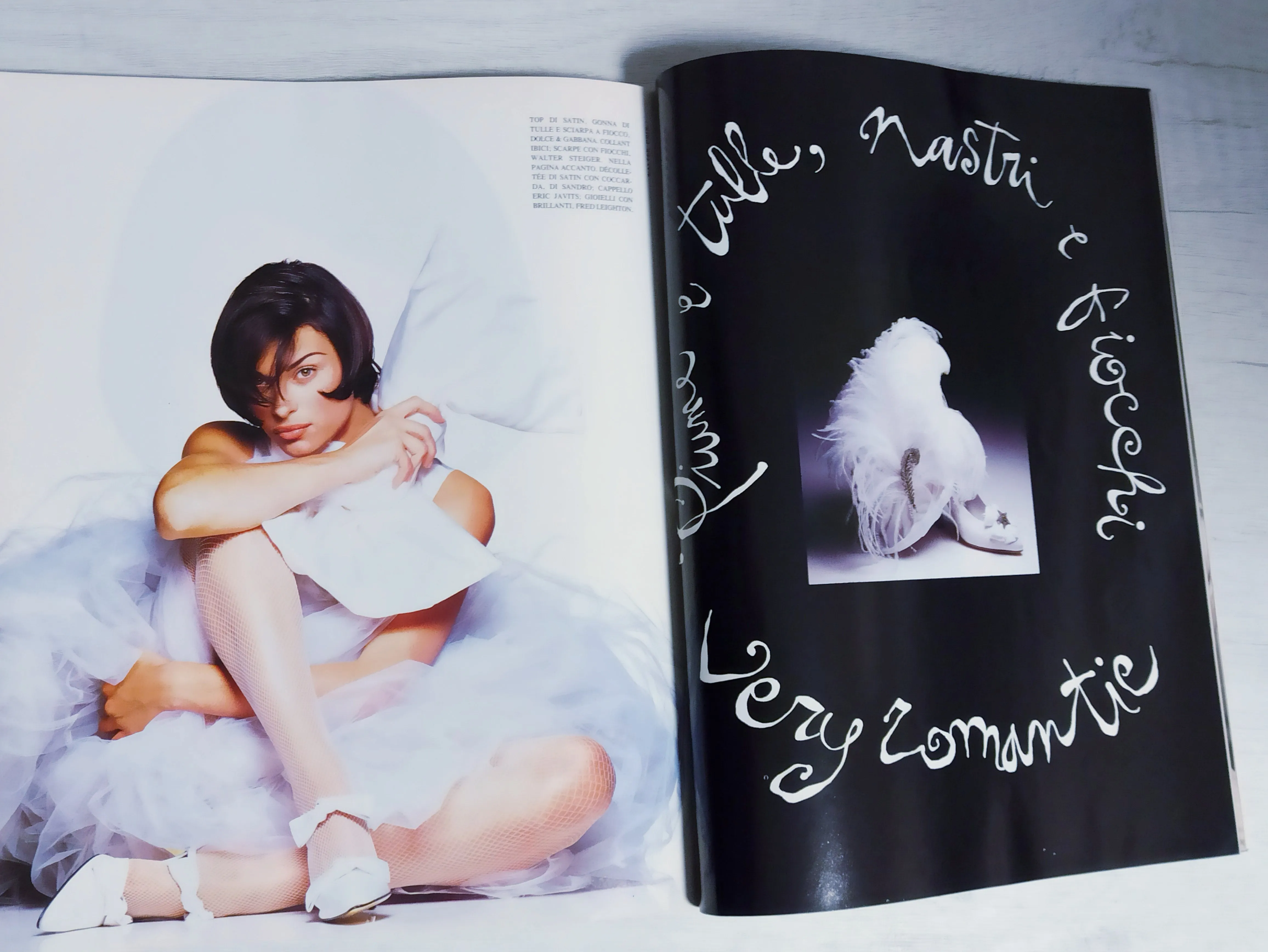 VOGUE Magazine Italia November 1992 MADONNA Kate Moss CHRISTY TURLINGTON Yasmeen Ghauri