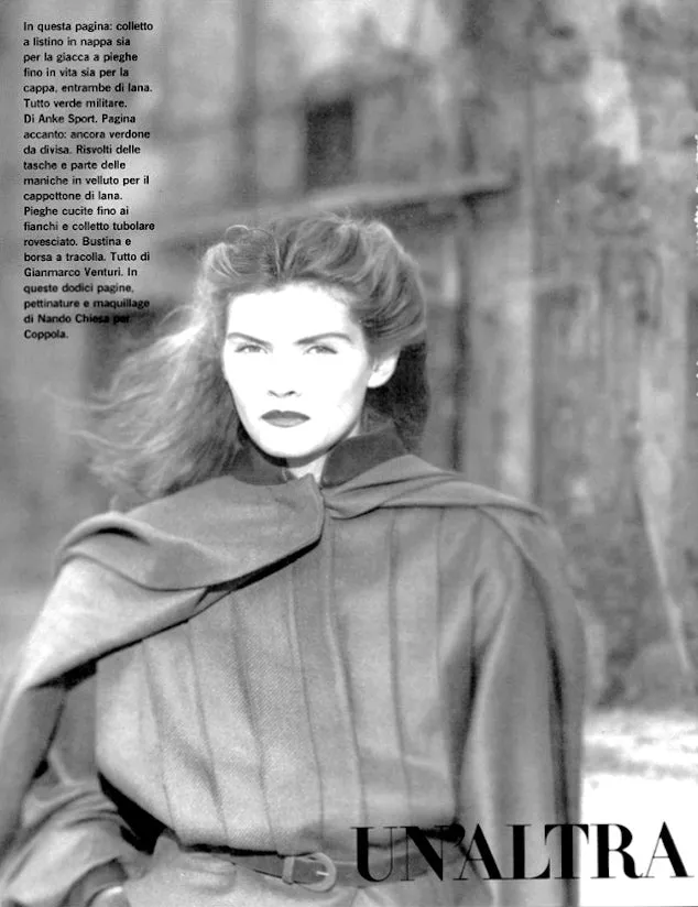 VOGUE Magazine Italia September 1982 ANNETTE STAI Andie MacDowell CAREY LOWELL