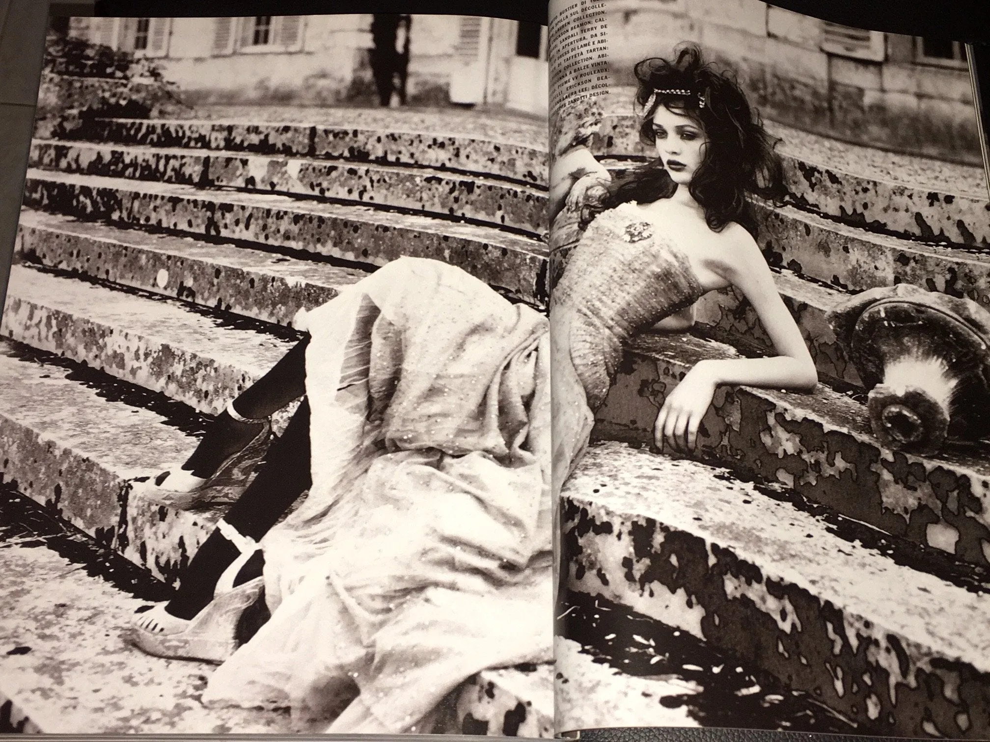 VOGUE Magazine Italia September 2006 HILARY RHODA Claudia Schiffer SHANNAN CLICK Crombez