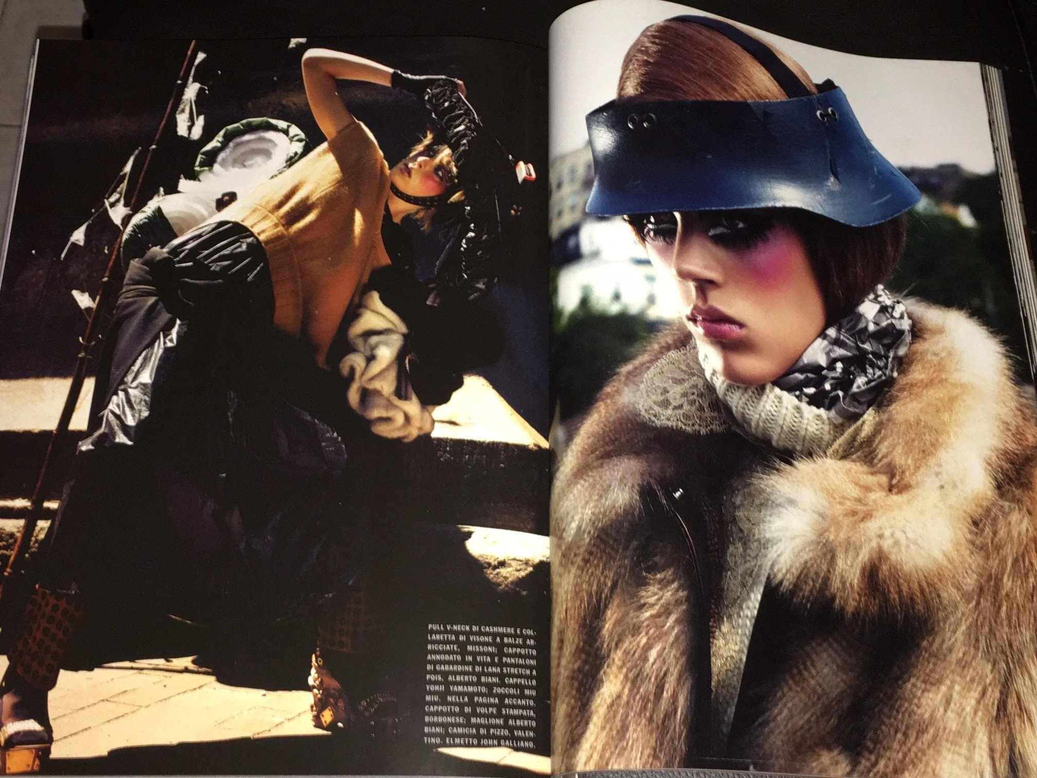 VOGUE Magazine Italia September 2006 HILARY RHODA Claudia Schiffer SHANNAN CLICK Crombez