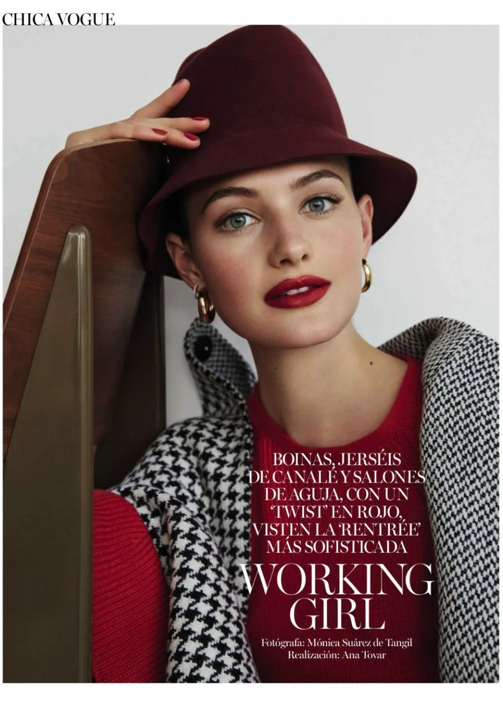 VOGUE Spain Magazine September 2016 ANDREEA DIACONU Hana Jirickova GRACE ELIZABETH