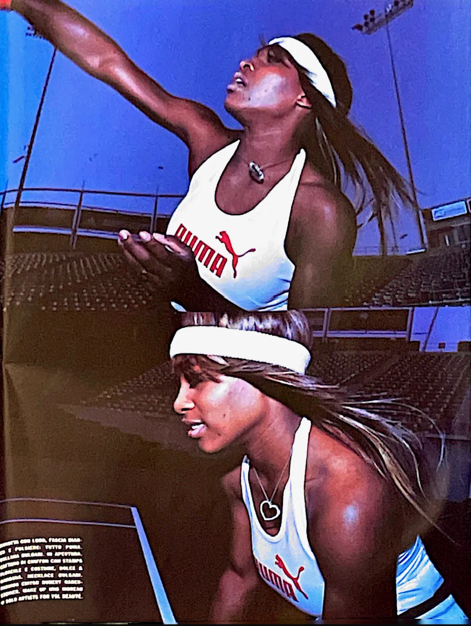 VOGUE Sport Magazine January 2004 ANNA KOURNIKOVA Jamie Dornan SERENA WILLIAMS