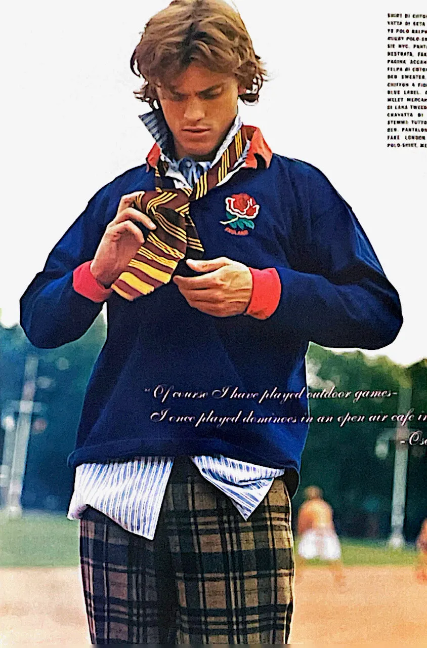 VOGUE Sport Magazine January 2004 ANNA KOURNIKOVA Jamie Dornan SERENA WILLIAMS
