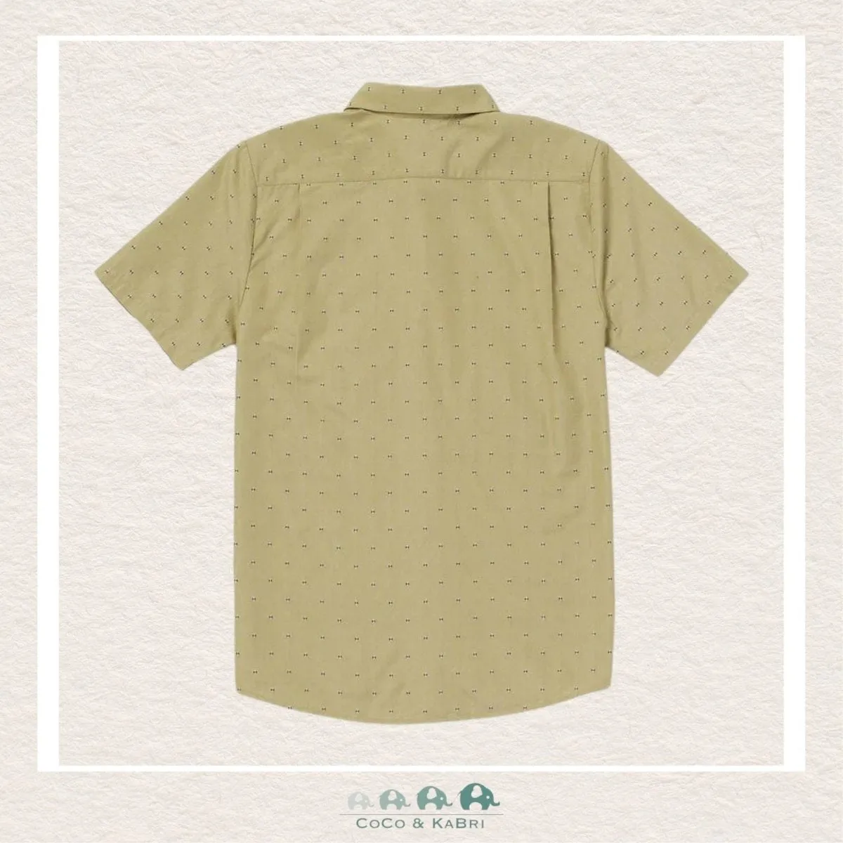 Volcom Big Boys Stonemarcos Vintage Green Shirt