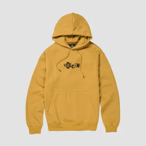Volcom Strikehood Pullover Hoodie Honey Gold